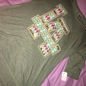 LA Green Top *NWT